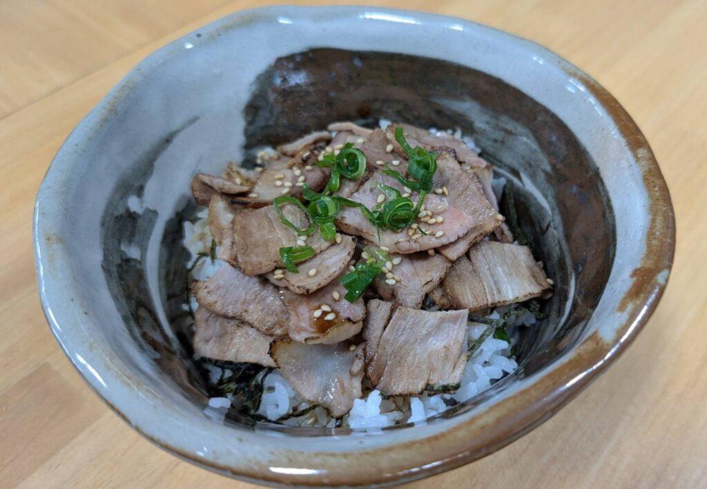 刻みチャーシュー丼